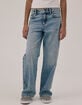 RSQ High Rise Wide Leg Girls Jeans image number 2