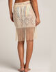 Crochet Fringe Sarong And Scarf image number 4