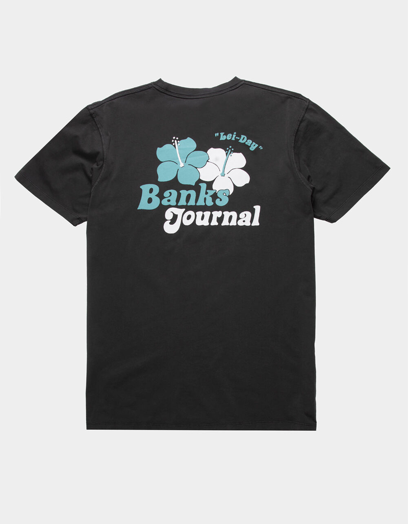 BANKS JOURNAL Lei Day Eco Mens T-Shirt image number 0