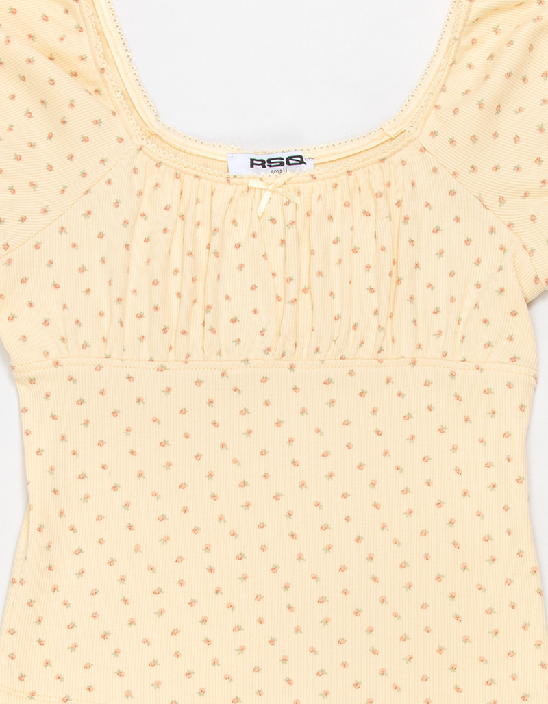 RSQ Ditsy Emma Girls Top image number 1