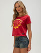 THE WILD COLLECTIVE University of Southern California Womens Off The Shoulder Tee image number 3