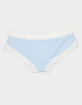 FULL TILT Rib Lace Trim Cheeky Panties image number 2