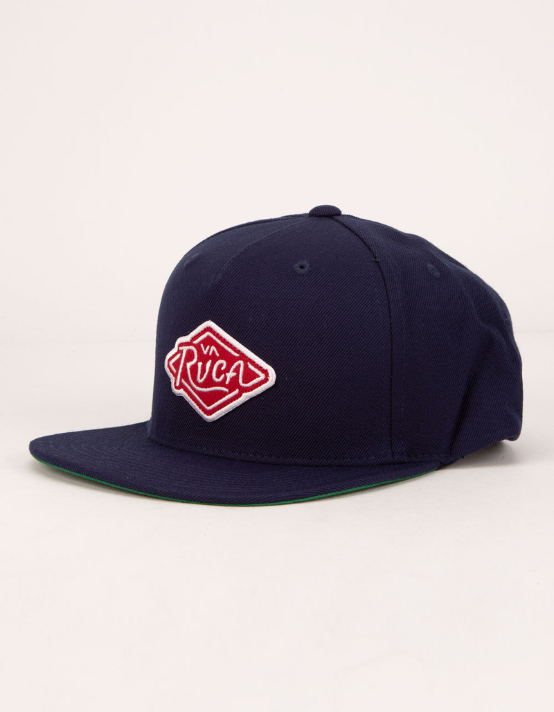 RVCA Script Mens Snapback Hat image number 0