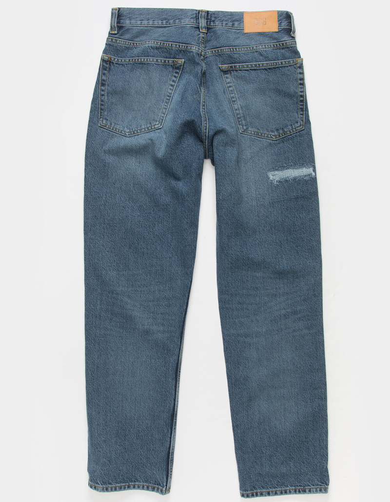 BDG Urban Outfitters Rip & Repair Distressed Mens Dad Jeans image number 4