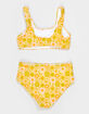 SEAESTA SURF Daydream Floral Girls Bralette Bikini Set image number 2