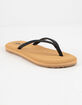 VOLCOM Vibes Sand & Black Girls Sandals image number 1