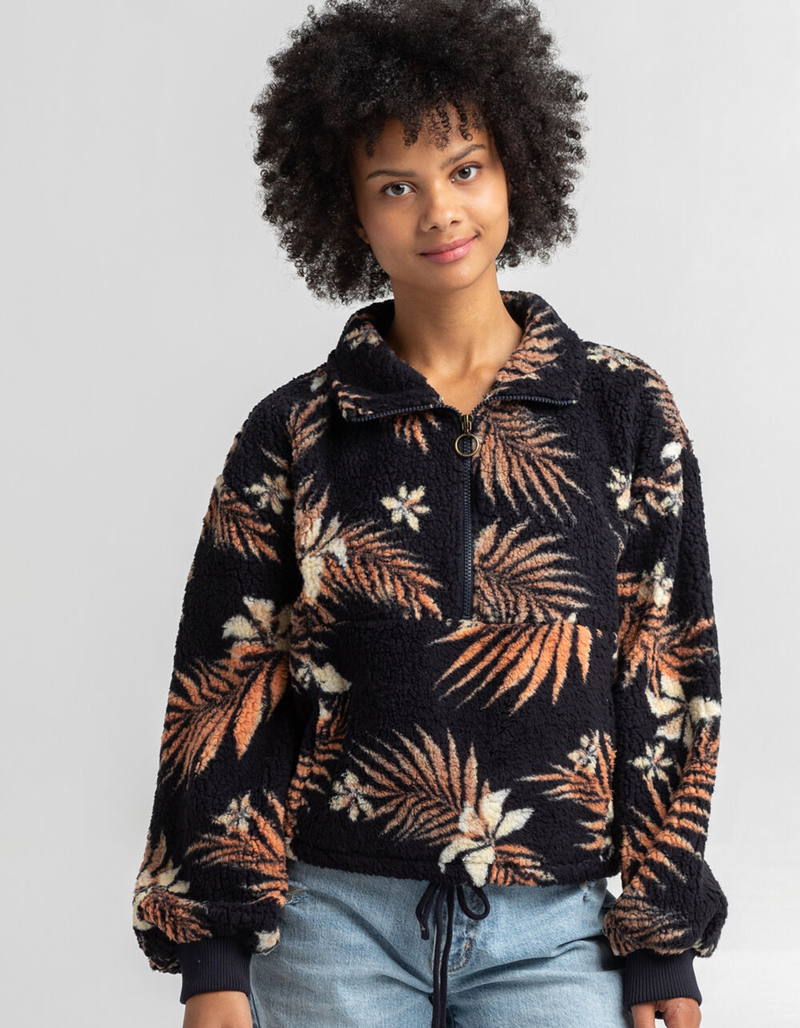 BILLABONG Time Off Womens Sherpa Pullover Sweatshirt image number 0