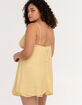RSQ Womens Solid Tiered Babydoll Dress image number 2