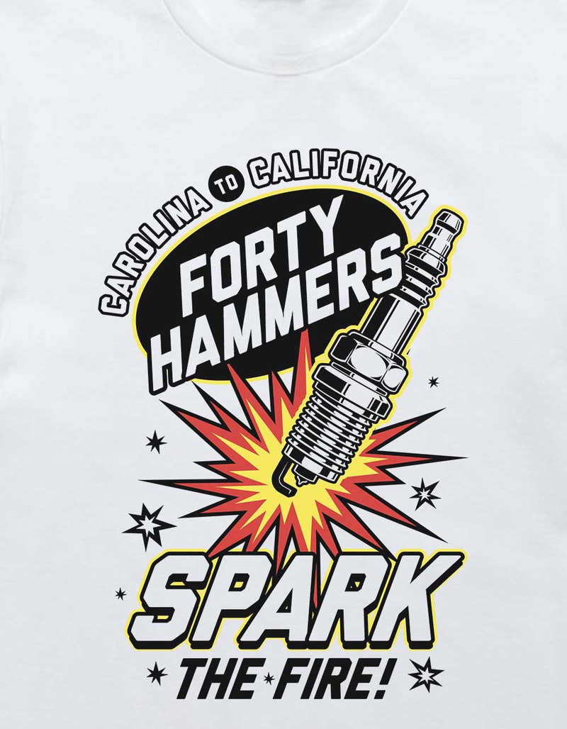 FORTY HAMMERS Spark The Fire Unisex Tee image number 1
