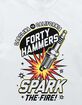 FORTY HAMMERS Spark The Fire Unisex Tee image number 2
