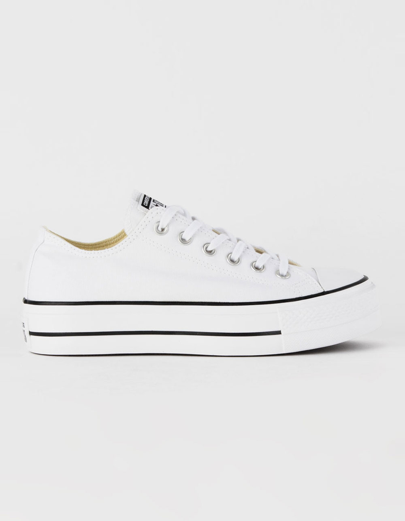 CONVERSE Chuck Taylor All Star Lift Platform Womens Low Top Shoes image number 0
