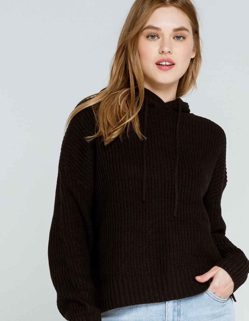 ECO BY DESIGN Recycled Yarn Womens Pullover Hoodie image number 0