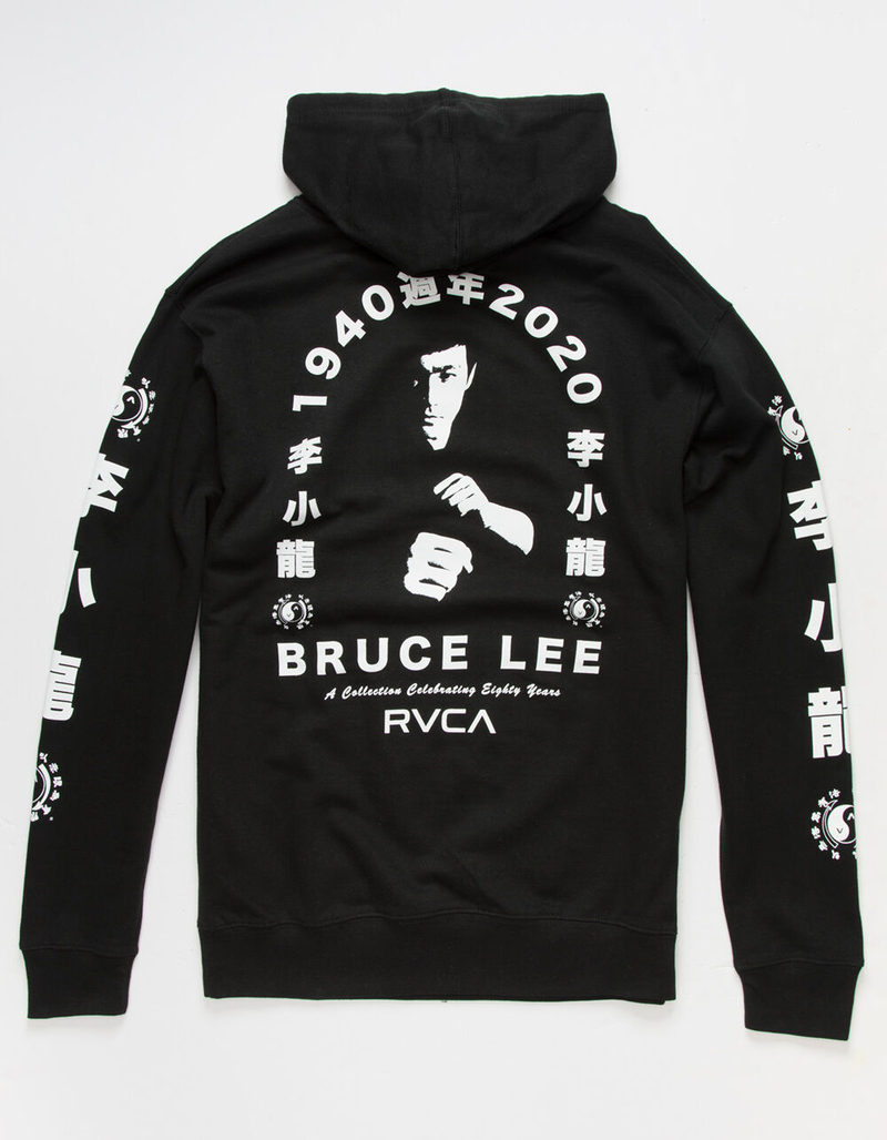 RVCA x Bruce Lee Eighty Years Mens Hoodie image number 0