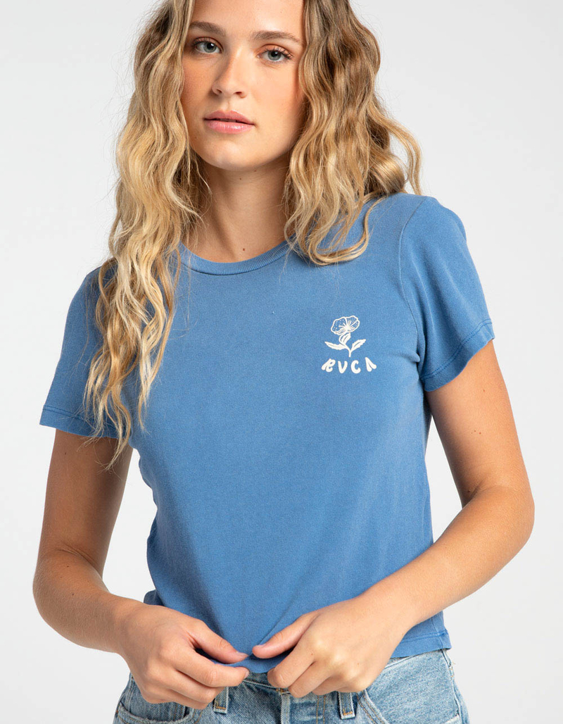 RVCA 411 Womens Baby Tee image number 2