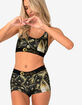 ETHIKA Bomber Gold Barz Staple Womens Boyshorts image number 1