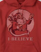 HOLIDAY Believe Santa Unisex Christmas Hoodie image number 2