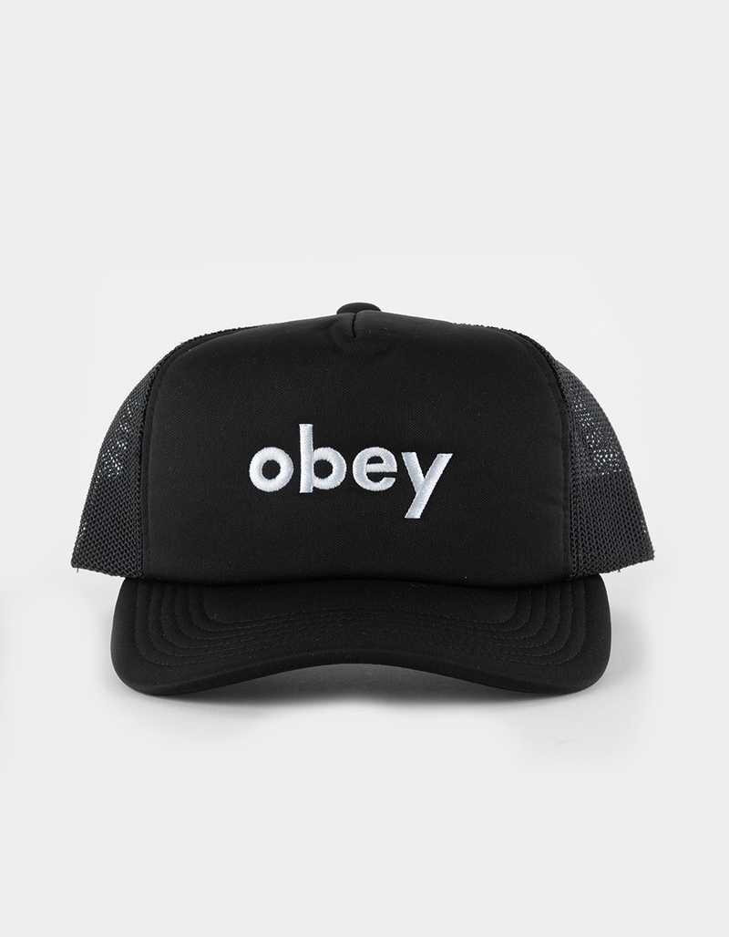 OBEY Lowercase Mens Trucker Hat image number 1