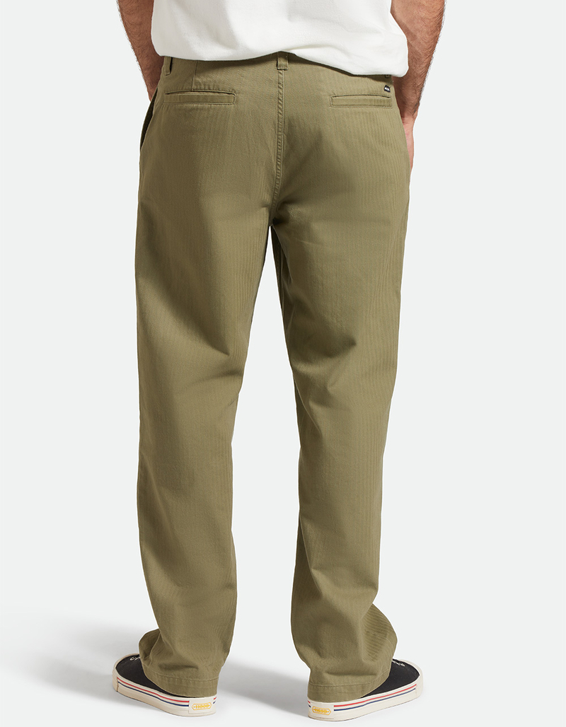 BRIXTON Surplus Herringbone Mens Relaxed Pants image number 2