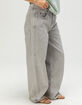 BDG Urban Outfitters Jaya Ticking Stripe Womens Low Rise Wide Leg Jeans image number 3
