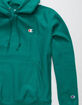 CHAMPION Reverse Weave Mens Dark Green Hoodie image number 2