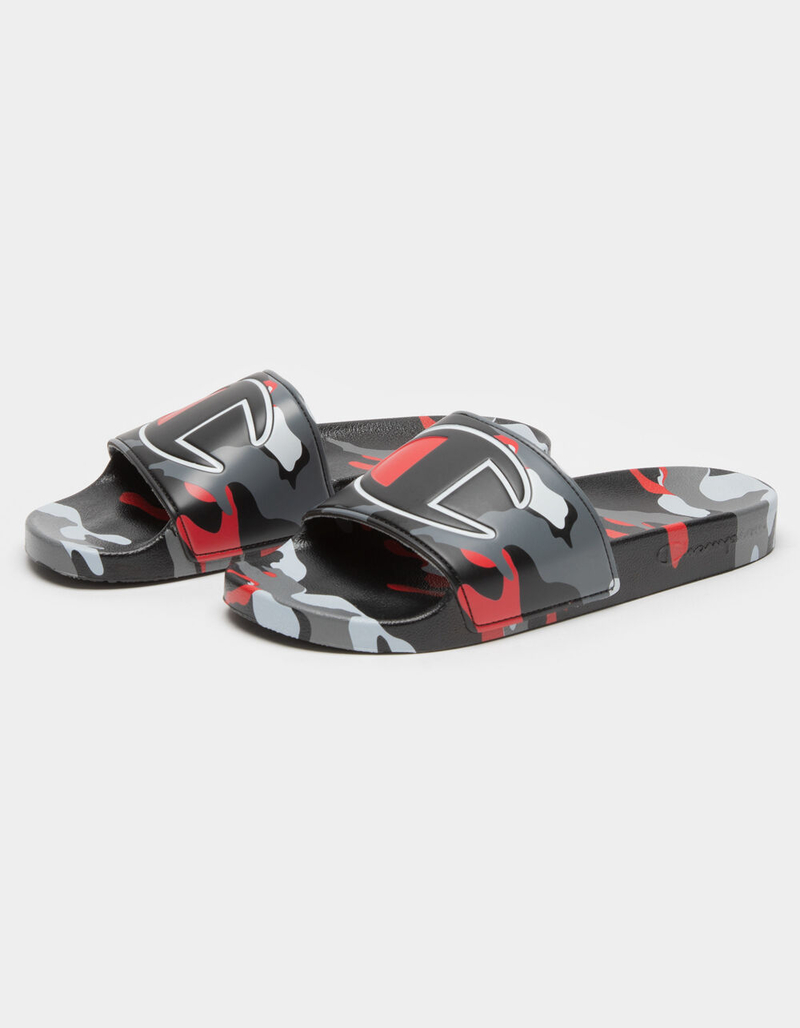 CHAMPION IPO Mens Camo Slide Sandals image number 0