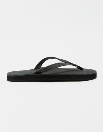 RAINBOW Narrow Strap Womens Flip Flops Alternative Image