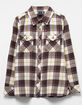 VOLCOM Getting Rad Plaid Girls Flannel image number 1