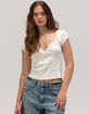 BDG Urban Outfitters Sunny Pointelle Womens Top image number 1