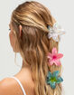 FULL TILT 3 Pack Hibiscus Floral Claw Clips image number 4