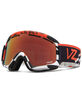 VONZIPPER Trike Kids Black & Orange Snow Goggles image number 1