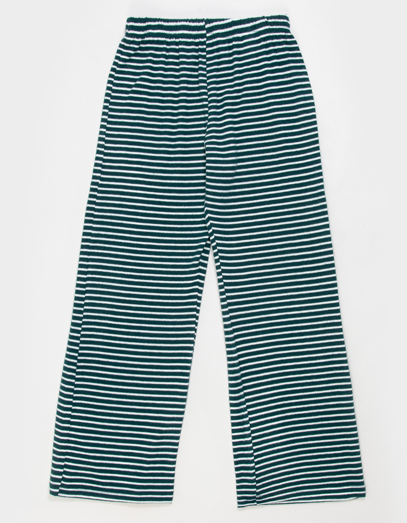 FULL TILT Cozy Stripe Girls Wide Leg Pants image number 0