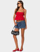 EDIKTED Millie Scrunch Tank Top image number 2