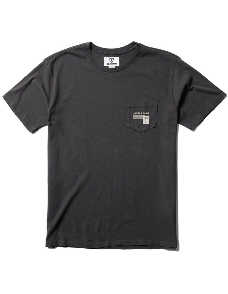 VISSLA Diamond Haze Mens Pocket Tee image number 1