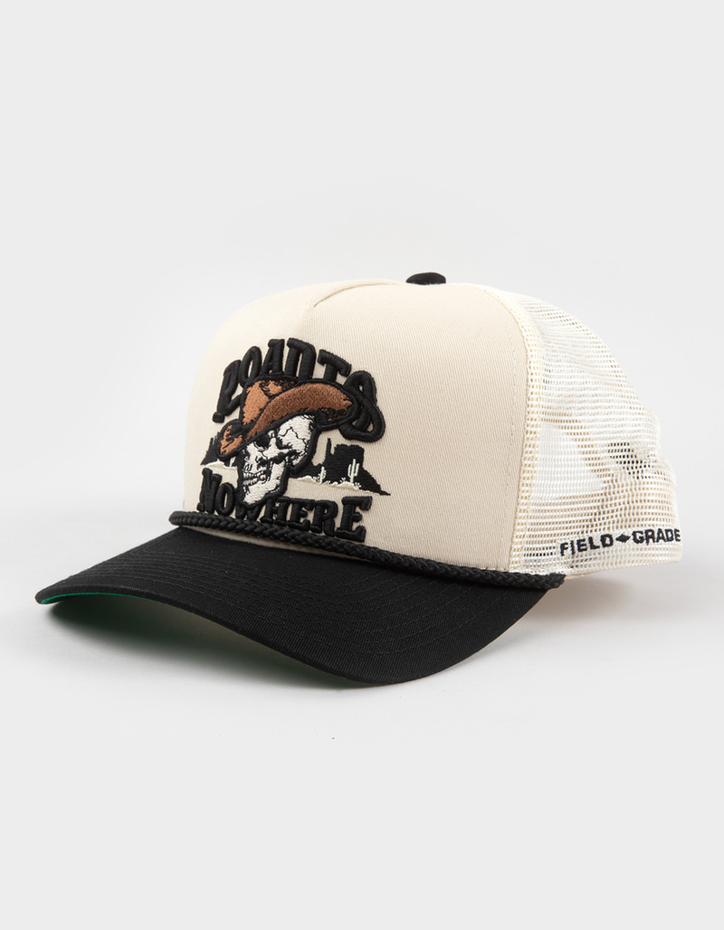 FIELD GRADE Road To Nowhere Trucker Hat image number 0