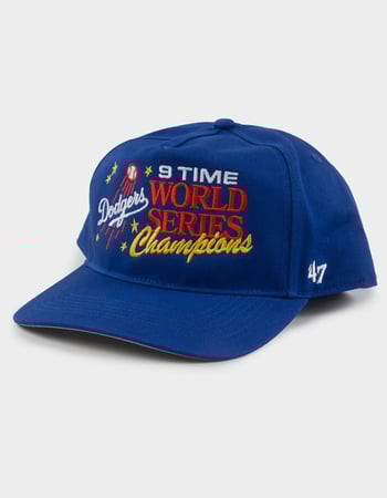 47 BRAND Los Angeles Dodgers 9 Time World Series Champions '47 Hitch Snapback Hat Primary Image