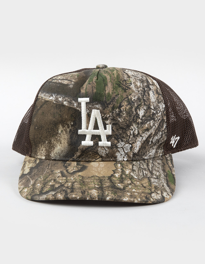 47 BRAND x Realtree Los Angeles Dodgers Trucker Hat image number 1