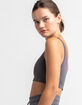 RSQ Womens Gray Asymmetrical Tank image number 3
