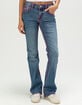 TRUE RELIGION Becca Mid Rise Super T Womens Bootcut Jeans image number 3