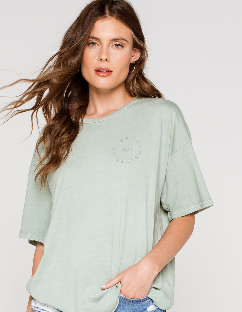 RVCA Off Balance Womens Boyfriend Tee image number 0