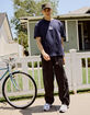 RSQ Mens Baggy Pull On Cargo Pants image number 9