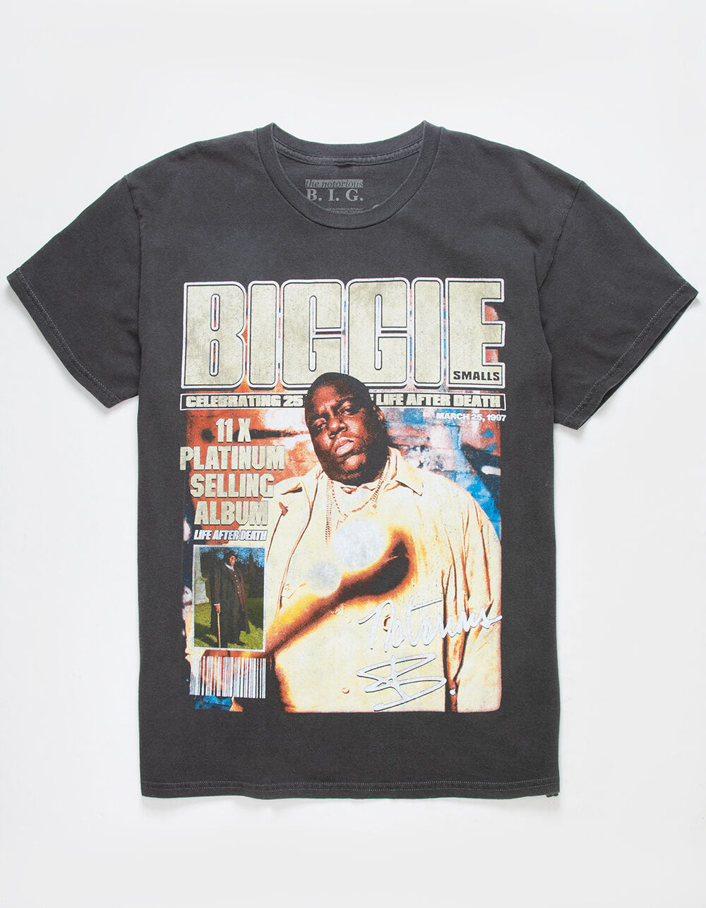 NOTORIOUS BIG Biggie Mens Tee - BLACK | Tillys
