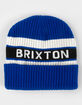 BRIXTON Rainier Striped Beanie image number 1