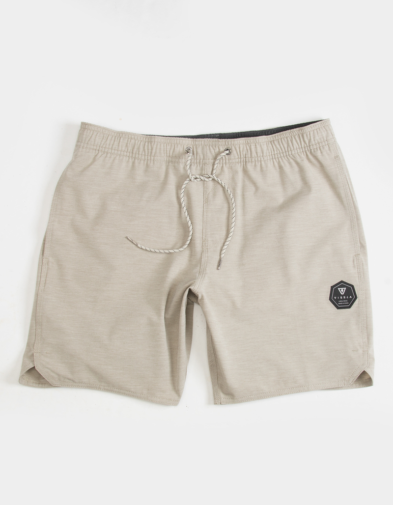 VISSLA Breakers Mens Volley Shorts KHAKI Tillys