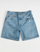 LEVI'S 501 Mid Thigh Womens Denim Shorts - Oxnard Mischief image number 4