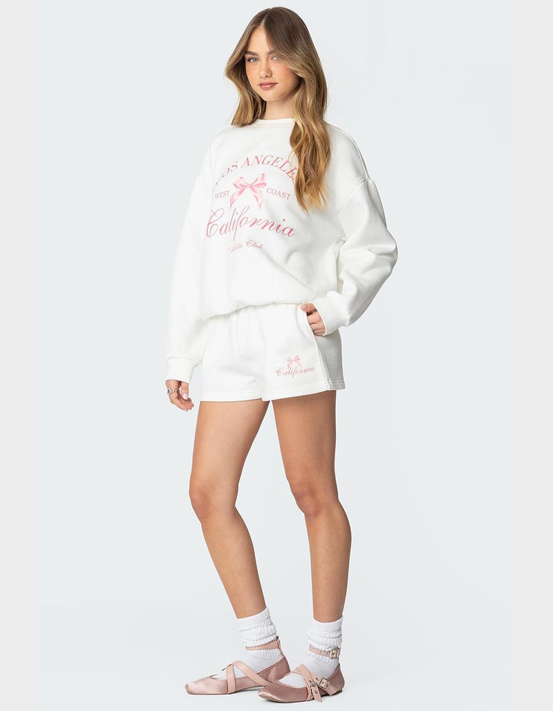 EDIKTED Cali Bow Sweatshirt image number 3