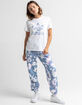 ADIDAS Acid Floral Trefoil Womens Tee image number 4