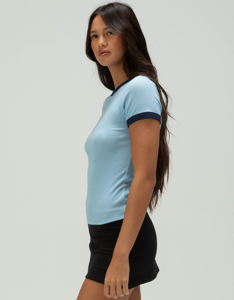 TILLYS Womens Ringer Tee image number 2