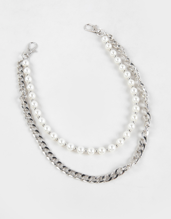 RSQ Pearled Wallet Chain Primary Image