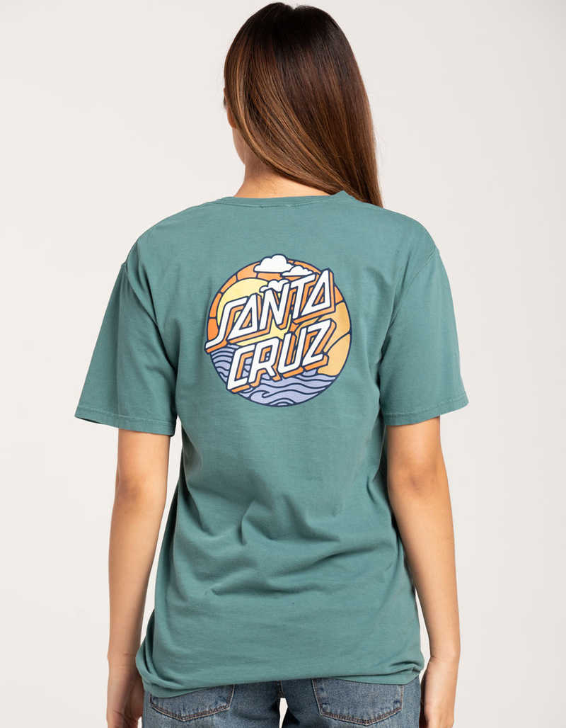 SANTA CRUZ Cliff Dot Womens Boyfriend Tee image number 0