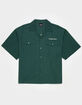 RSQ Mens Embroidered Button Up Shirt image number 2